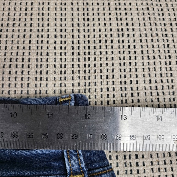 7 For All Mankind Jeans Womens 25 Straight Leg Stretch Denim Classic Pockets - Picture 11 of 13